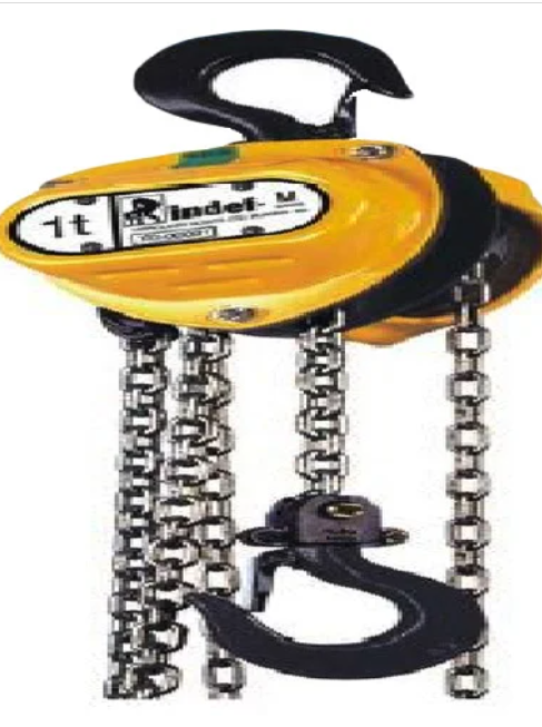 Triple Spur Gear Chain Pulley Block 2 Ton Motorized Lifting System