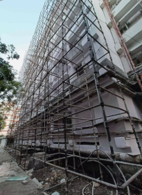 Stainless Steel Scaffolding Rental Services for Construction Projects