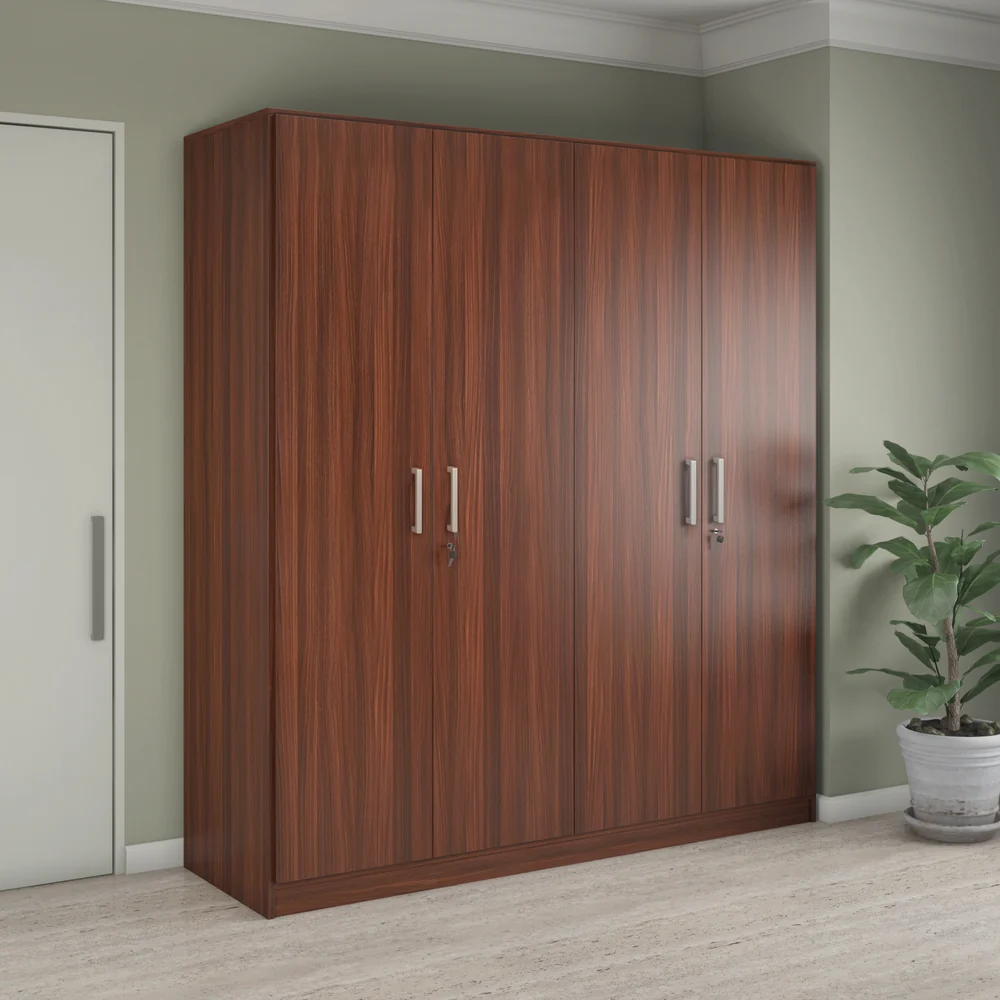 Wooden Wardrobe – 2 Door, 3 Door & 4 Door Wardrobe with Custom Sizes